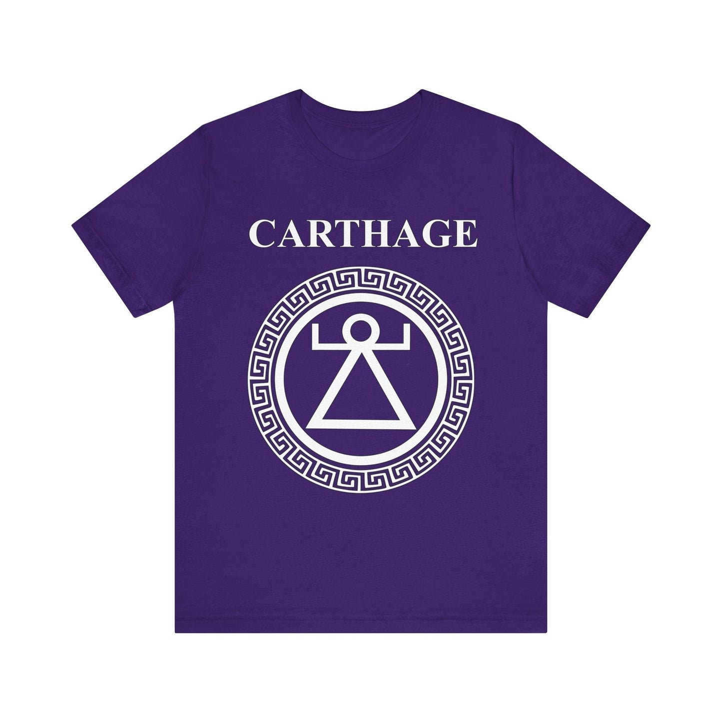Team Purple / S Ancient Carthage Tanit Symbol T-shirt
