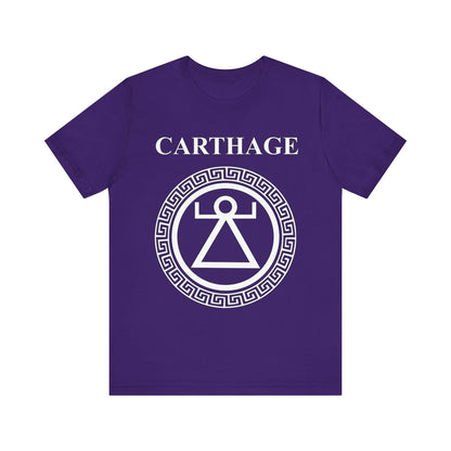 Team Purple / S Ancient Carthage Tanit Symbol T-shirt