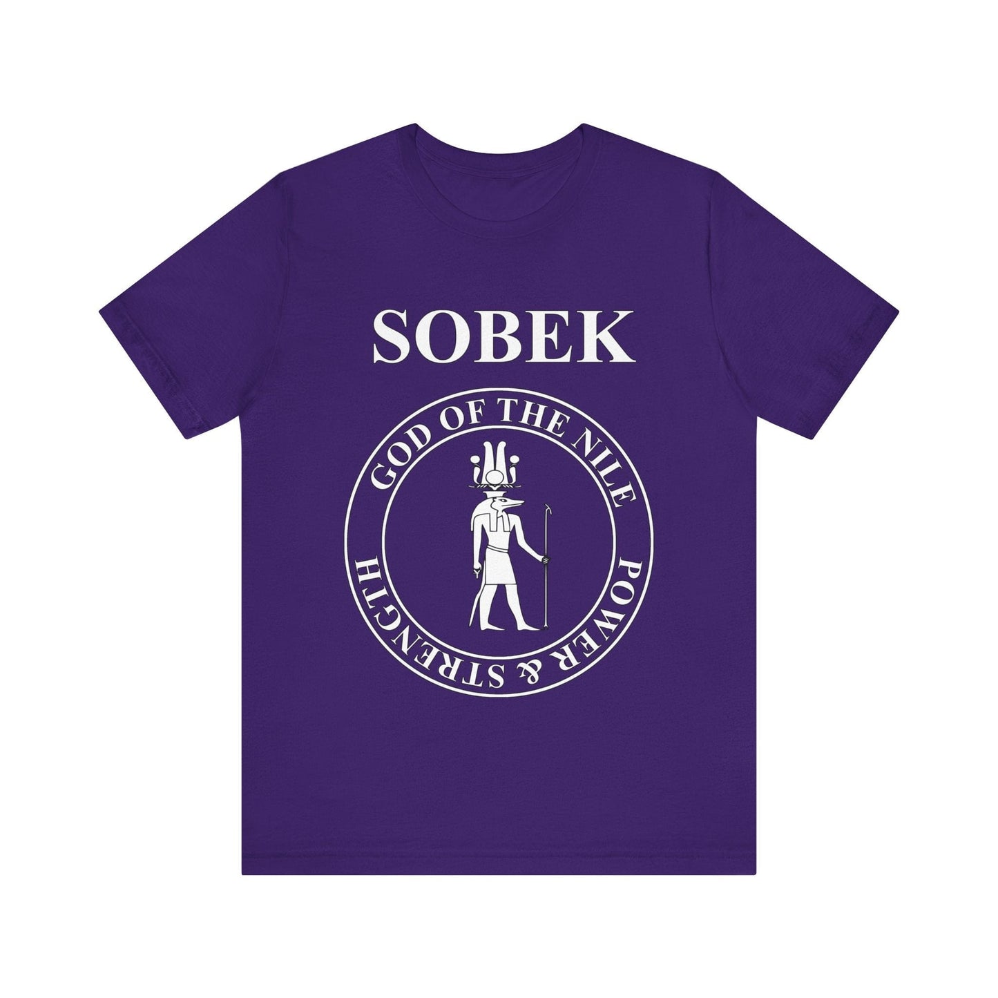 Team Purple / S Ancient Egypt God Sobek T-Shirt