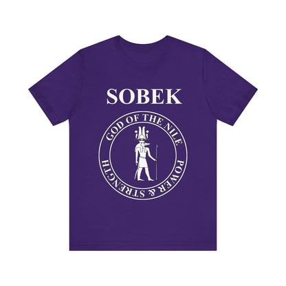 Team Purple / S Ancient Egypt God Sobek T-Shirt