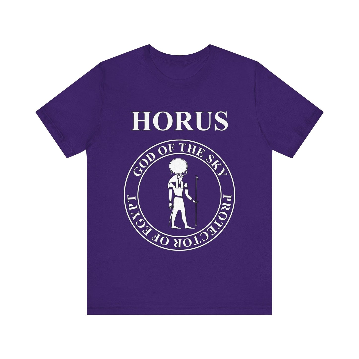 Team Purple / S Ancient Egyptian God Horus T-Shirt