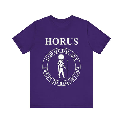 Team Purple / S Ancient Egyptian God Horus T-Shirt