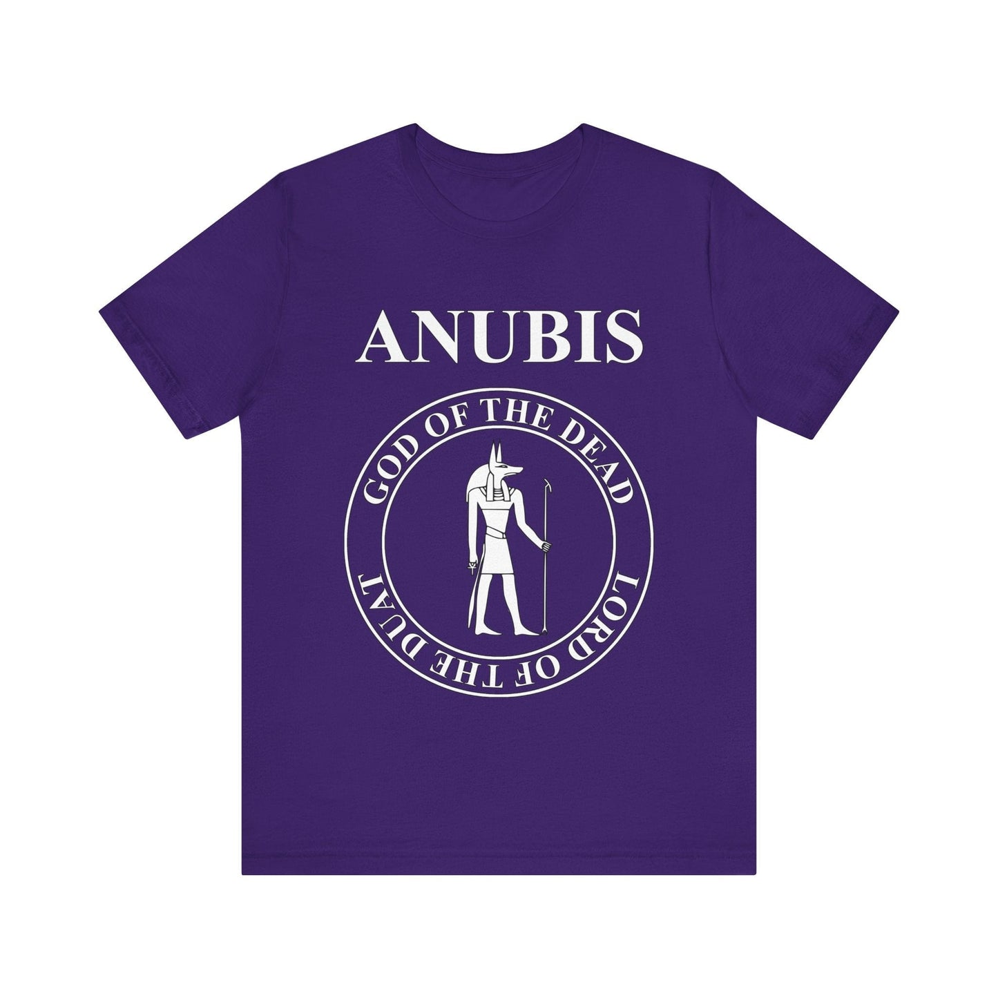 Team Purple / S Anubis Egyptian God of the Dead T-shirt