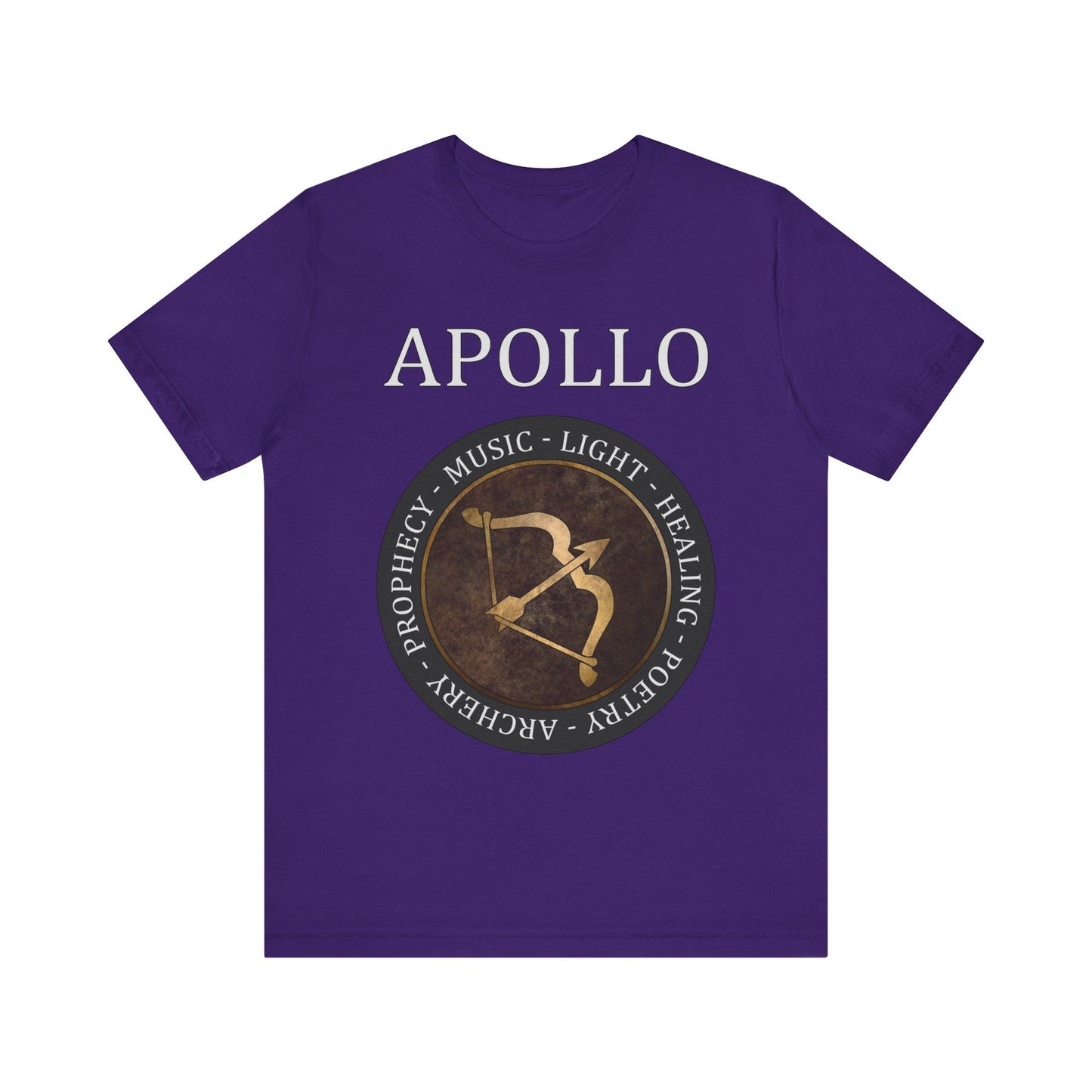 Team Purple / S Apollo Ancient Greek God - Bow of Apollo T-Shirt