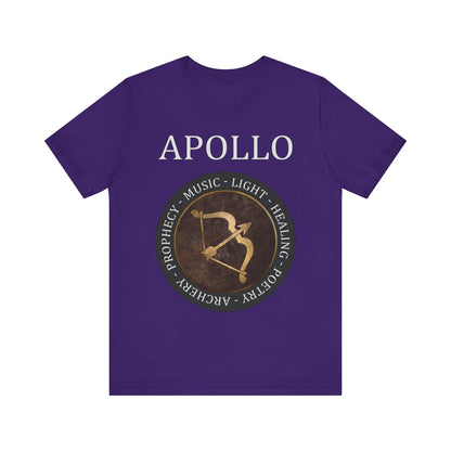 Team Purple / S Apollo Ancient Greek God - Bow of Apollo T-Shirt
