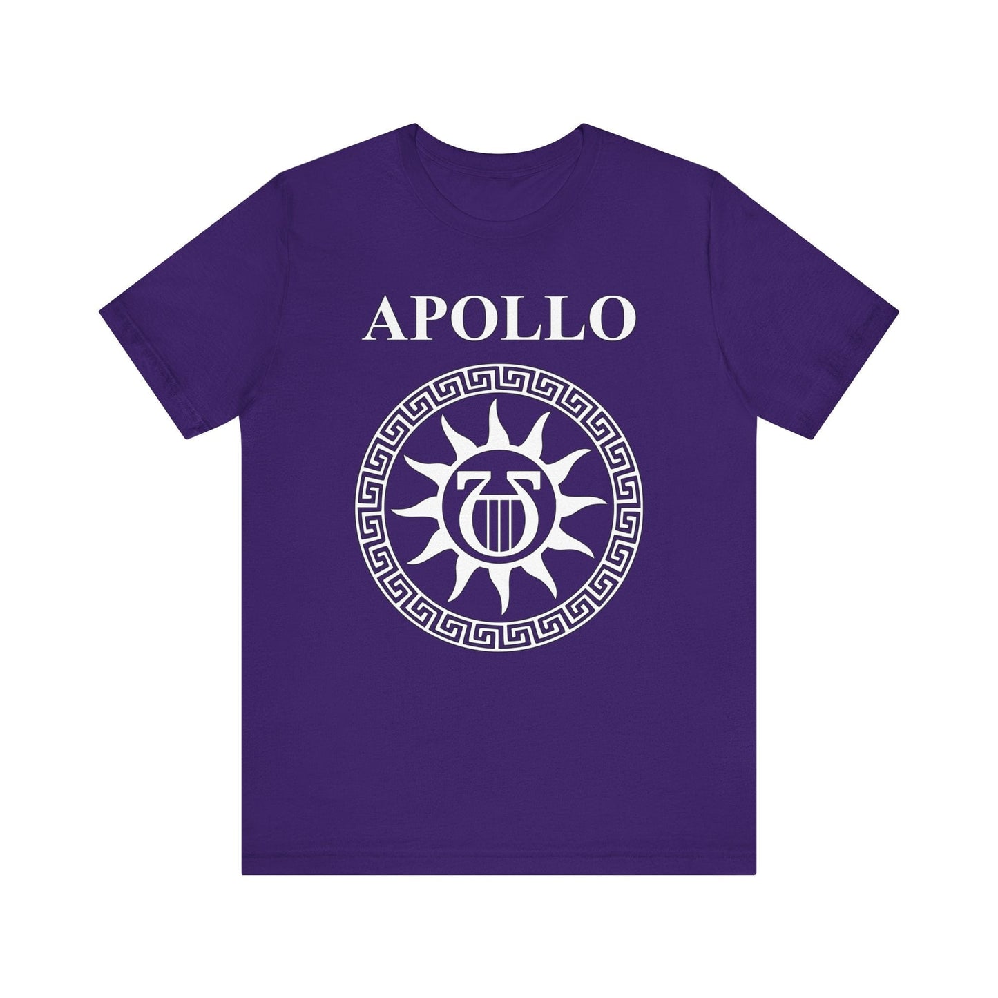Team Purple / S Apollo Greek God Lyre T-Shirt