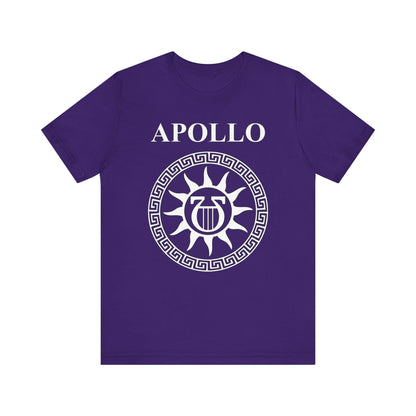 Team Purple / S Apollo Greek God Lyre T-Shirt