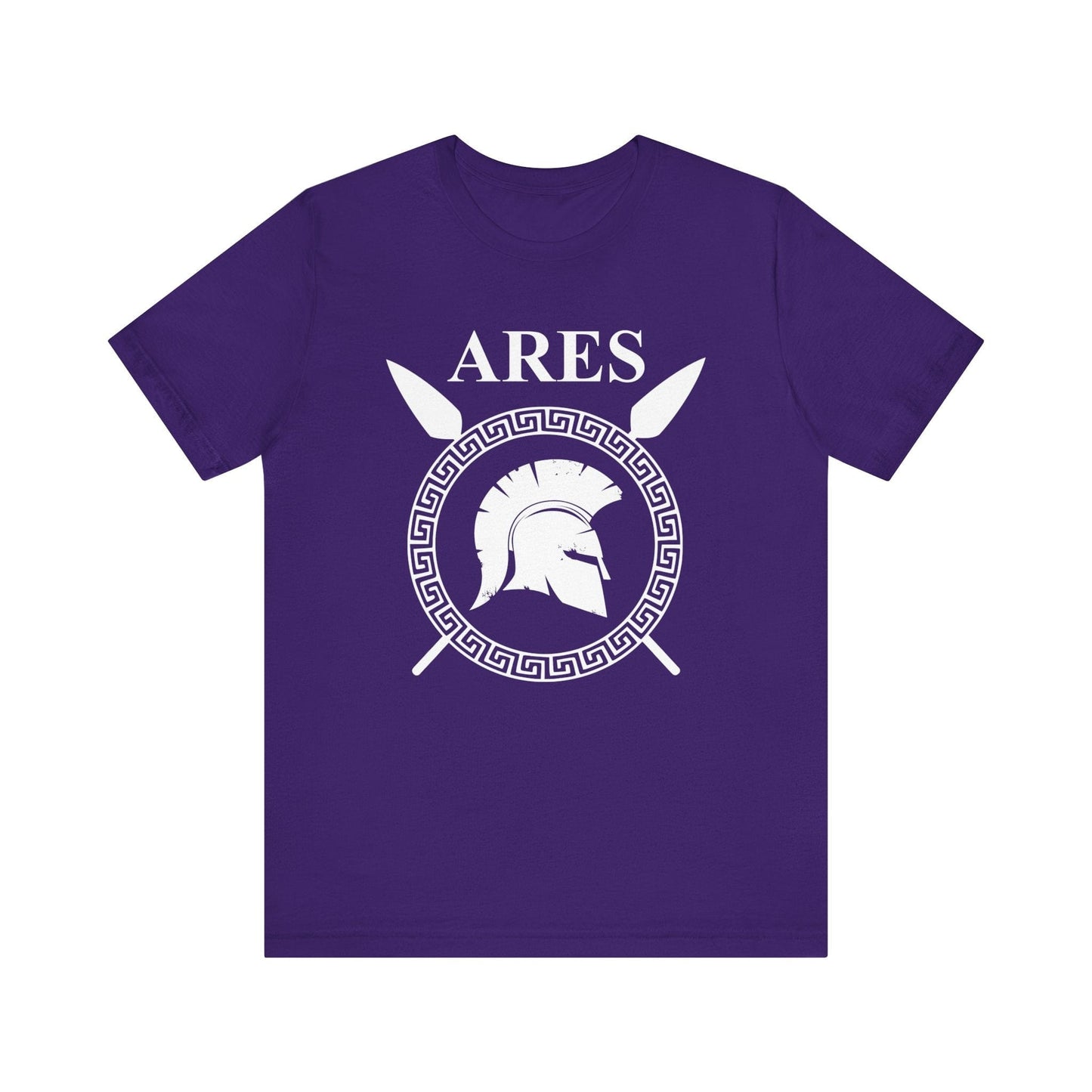 Team Purple / S Ares Greek God of War T-Shirt