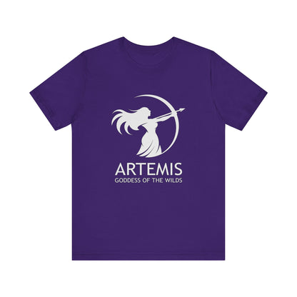 Team Purple / S Artemis Goddess of the Wilds - Greek Mythology T-Shirt