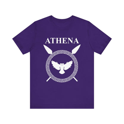 Team Purple / S Athena Greek Goddess of War T-Shirt