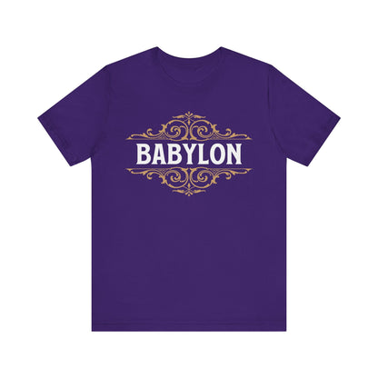 Team Purple / S Babylon - Mesopotamian History T-Shirt