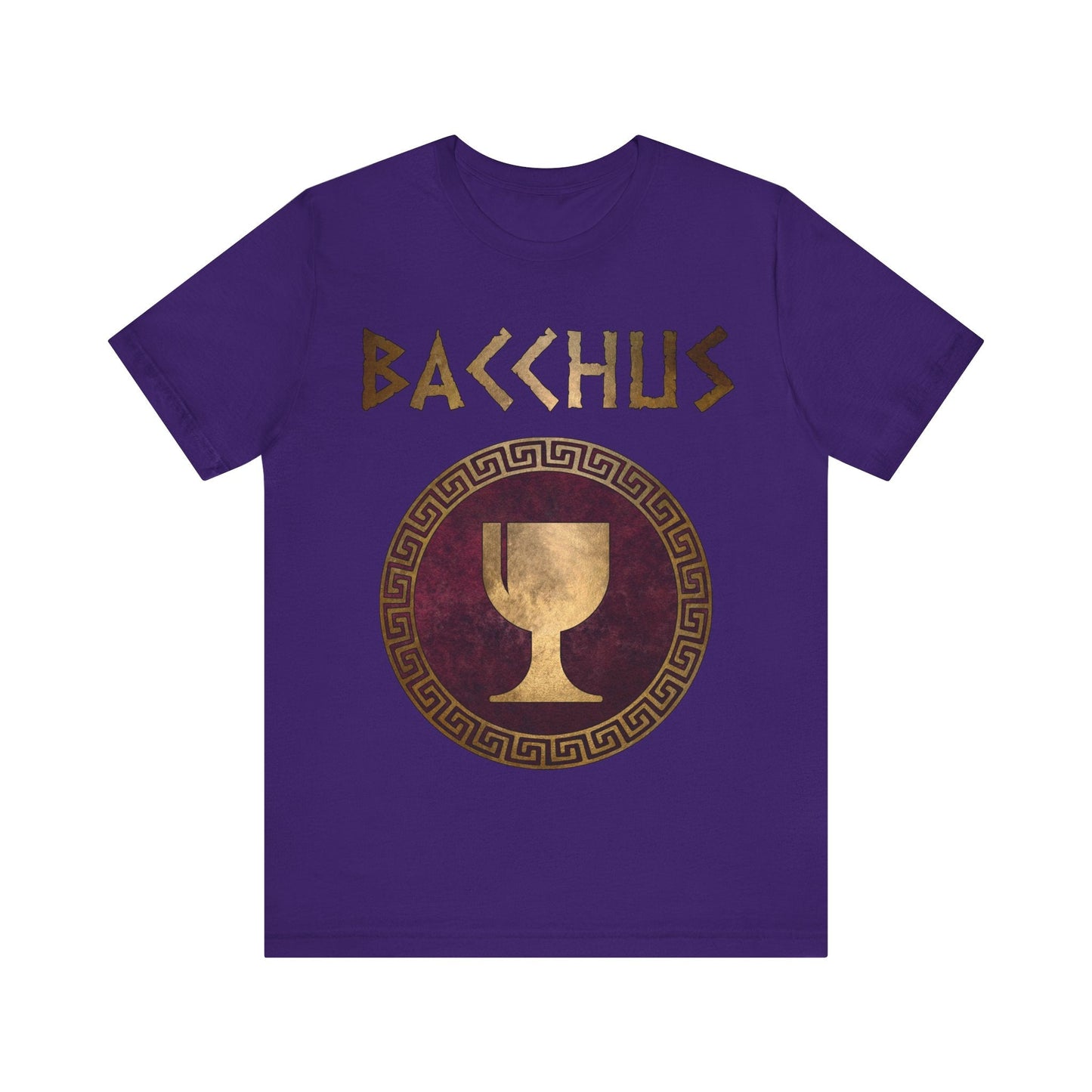 Team Purple / S Bacchus Roman God of Wine and Festivals T-Shirt