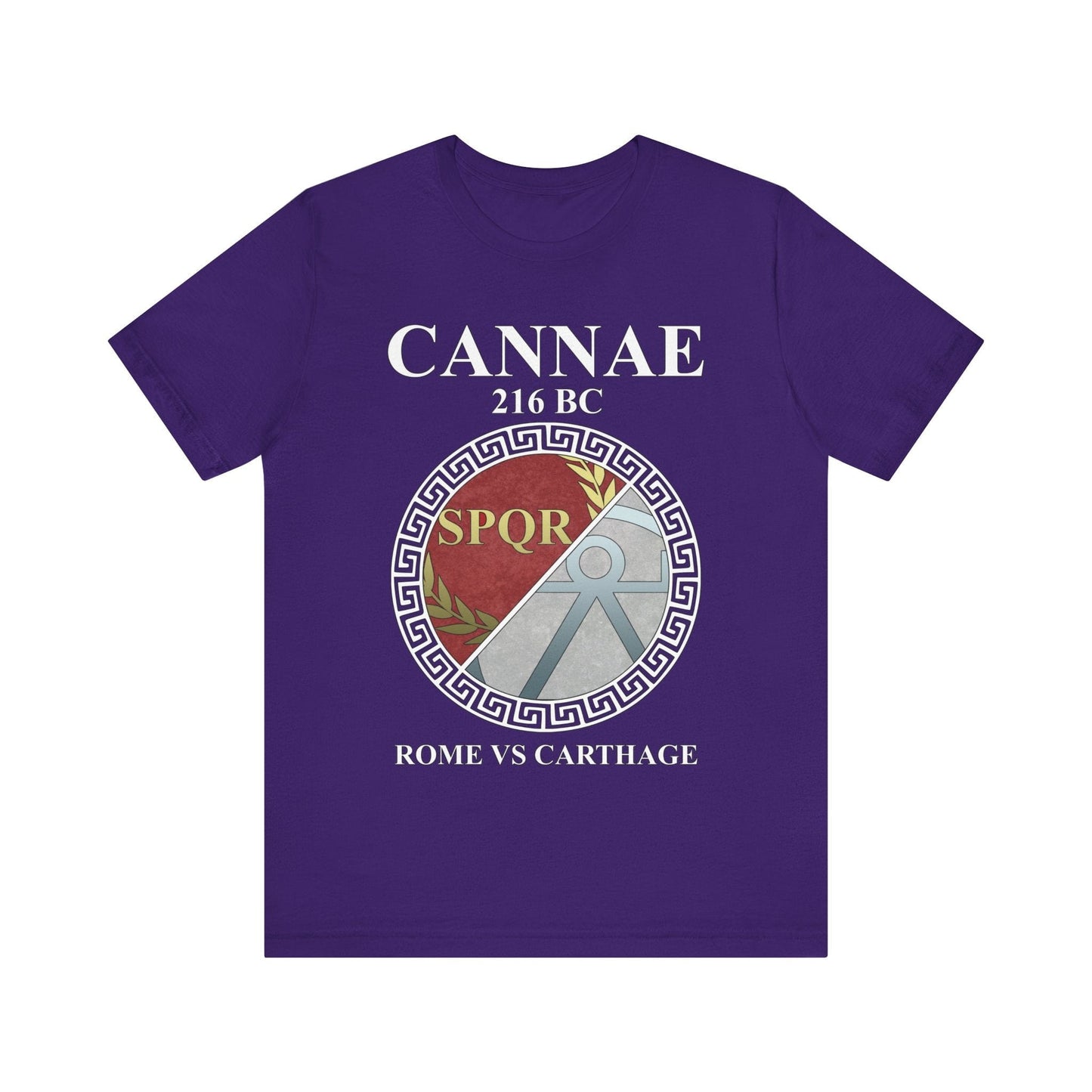 Team Purple / S Battle of Cannae Rome vs Carthage T-Shirt