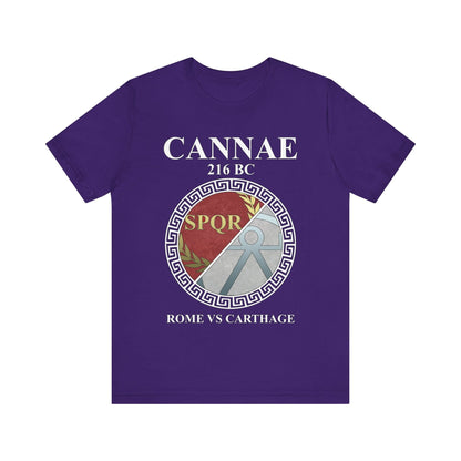 Team Purple / S Battle of Cannae Rome vs Carthage T-Shirt