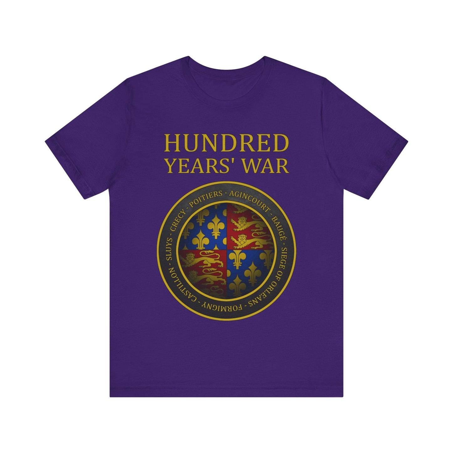 Team Purple / S Battles of the Hundred Years' War T-Shirt