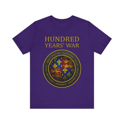 Team Purple / S Battles of the Hundred Years' War T-Shirt