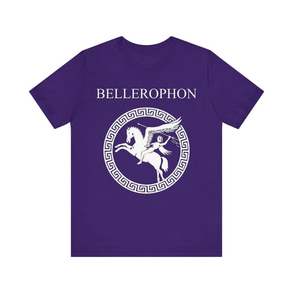 Team Purple / S Bellerophon Ancient Greek Hero T-Shirt