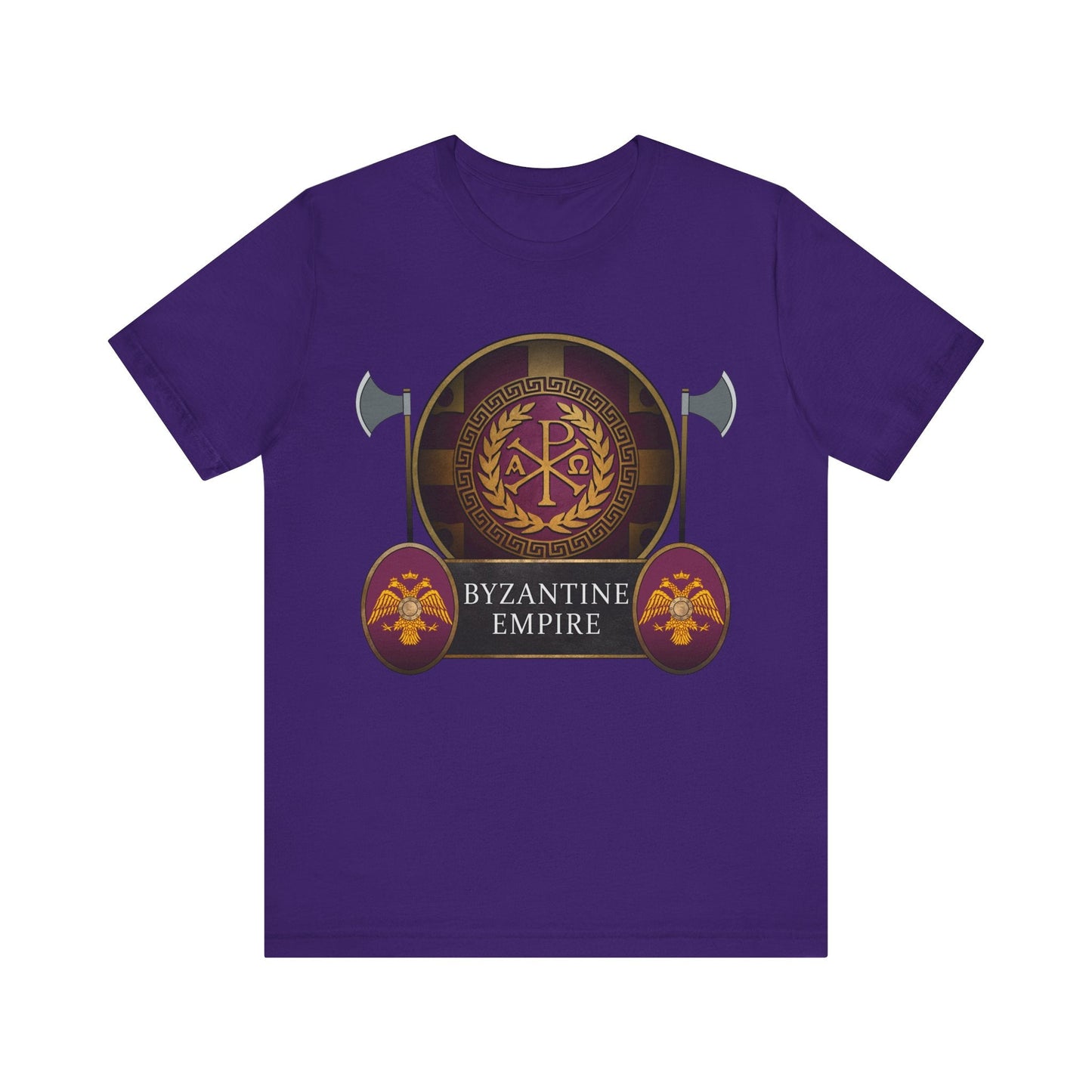 Team Purple / S Byzantine Empire Army T-Shirt