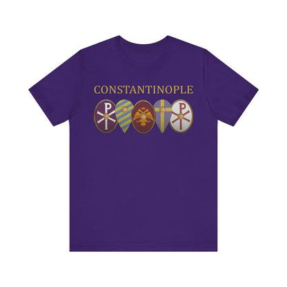 Team Purple / S Constantinople - Byzantine Shields T-Shirt