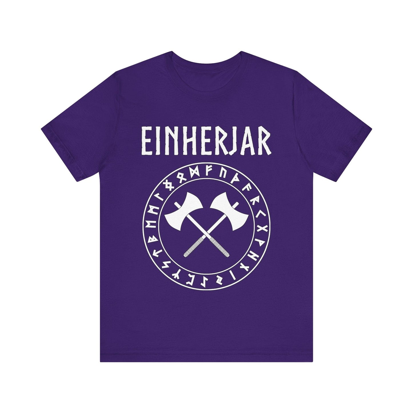 Team Purple / S Einherjar Odin's Chosen Viking Warrior T-Shirt
