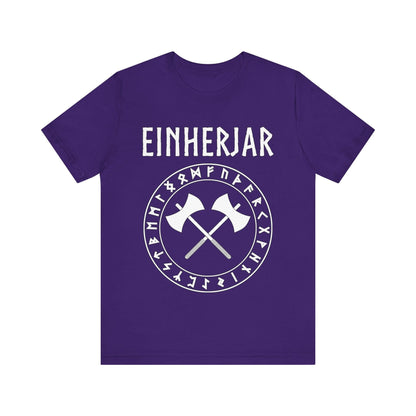 Team Purple / S Einherjar Odin's Chosen Viking Warrior T-Shirt