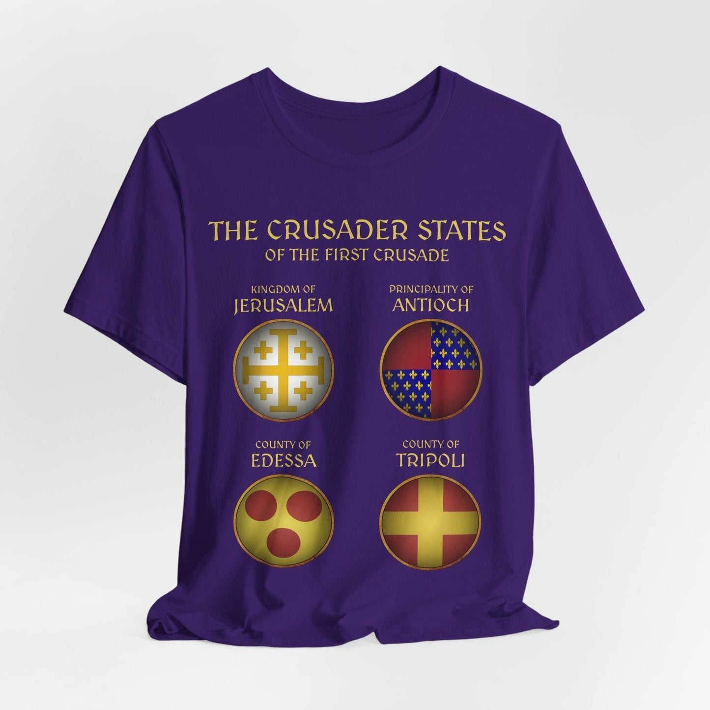 Team Purple / S First Crusade - Crusader States T-Shirt
