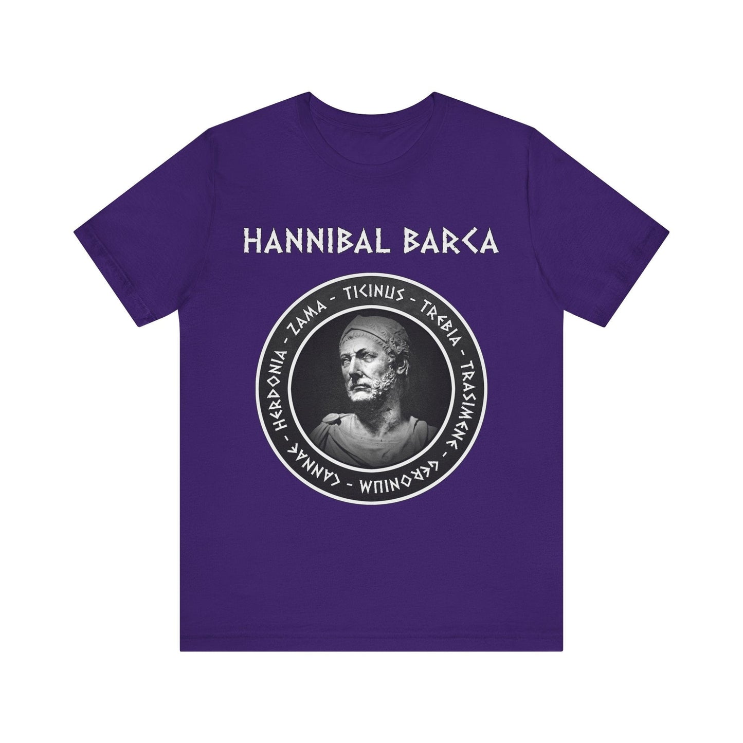 Team Purple / S Hannibal Barca - Battles of the 2nd Punic War T-Shirt