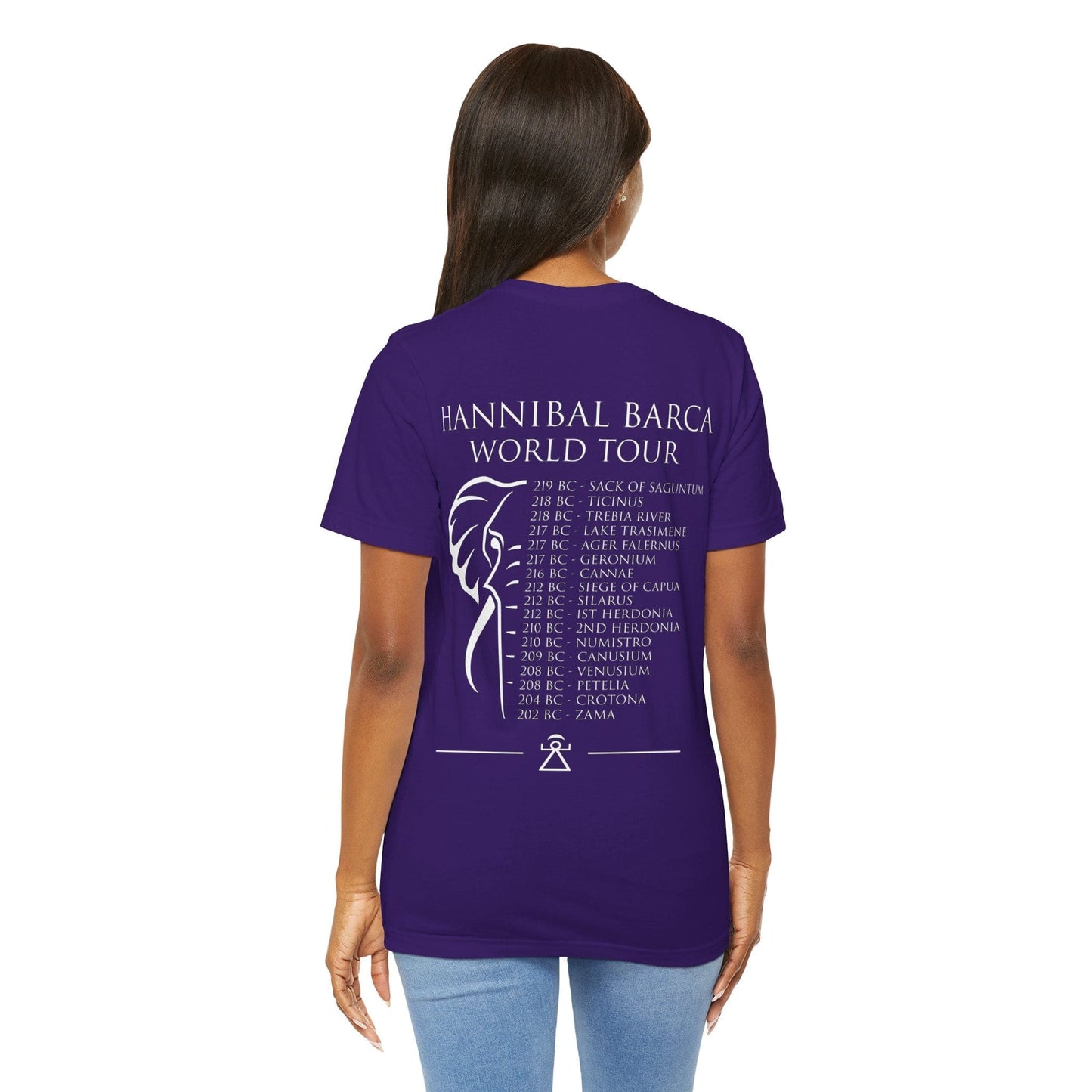 Team Purple / S Hannibal Barca World Tour T-Shirt