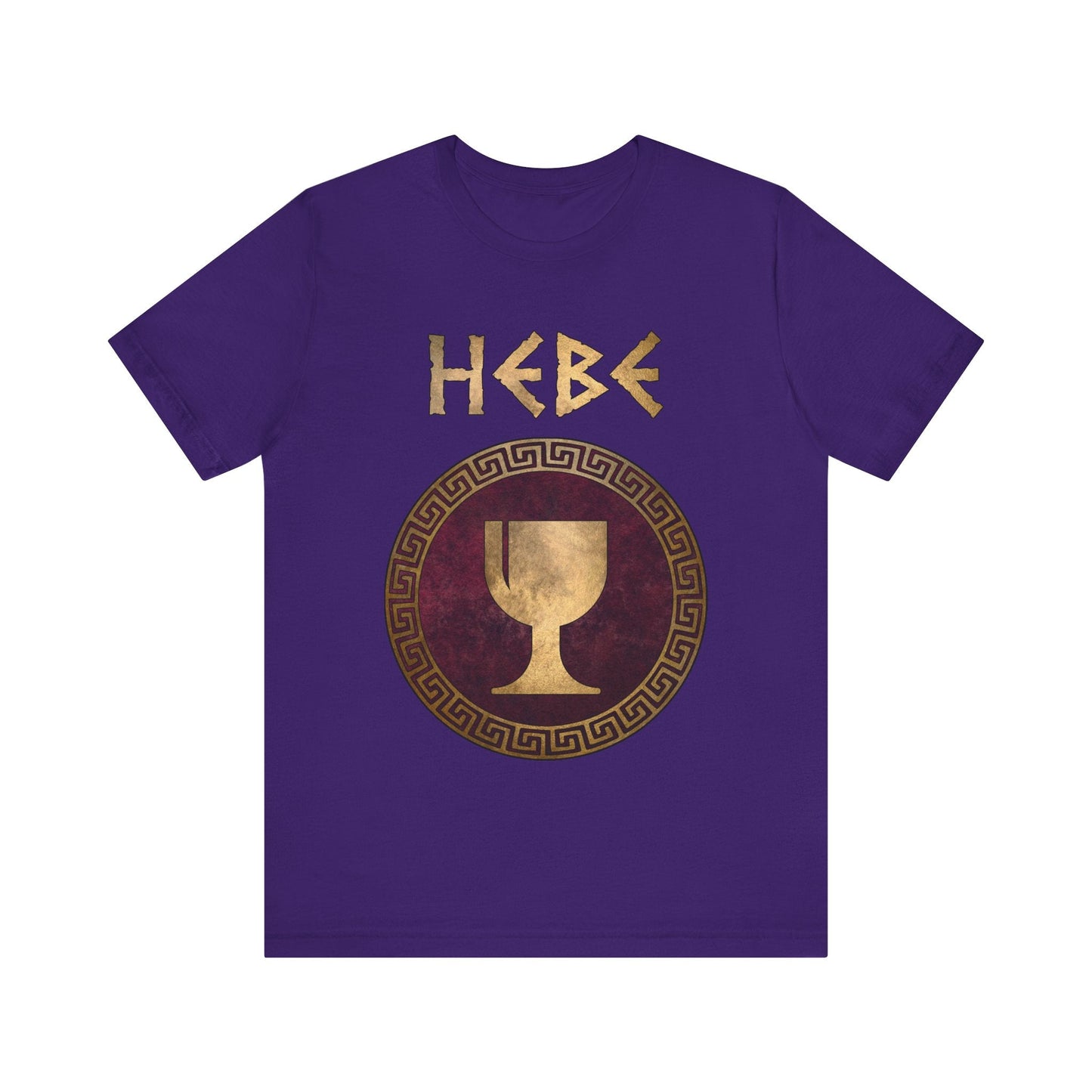 Team Purple / S Hebe Greek Goddess T-Shirt
