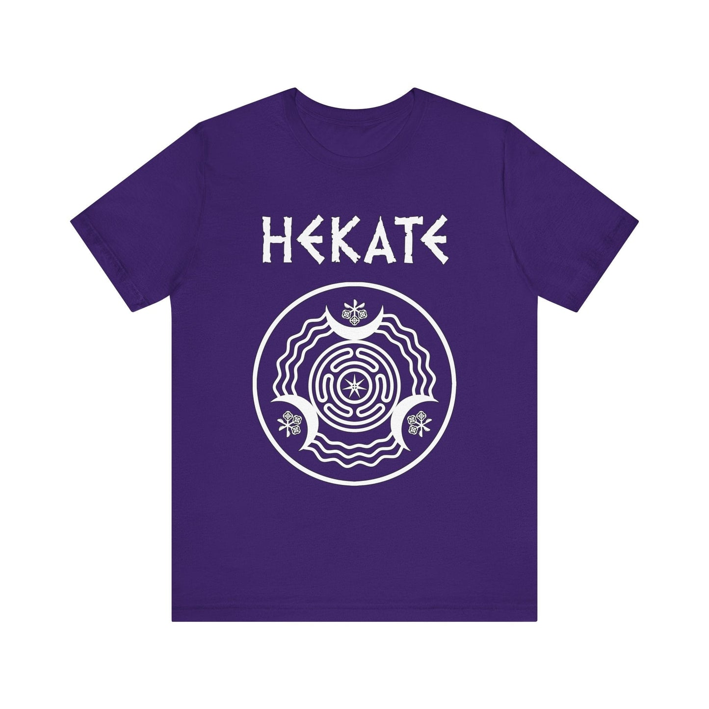 Team Purple / S Hekate Ancient Greek Goddess of Witchcraft and Magic T-shirt