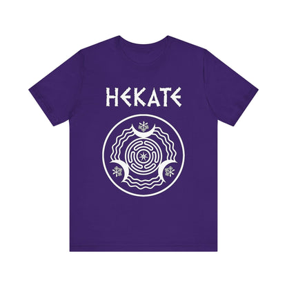 Team Purple / S Hekate Ancient Greek Goddess of Witchcraft and Magic T-shirt