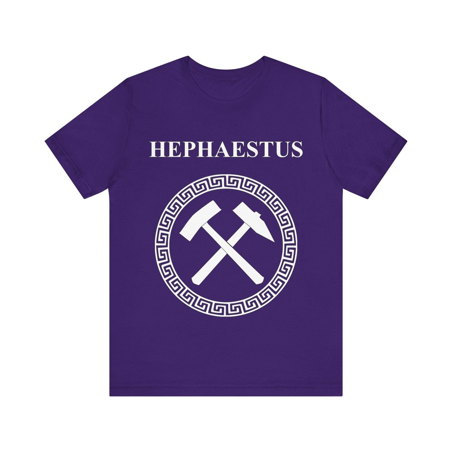 Team Purple / S Hephaestus Greek God of Fire Smithing and Crafting T-shirt