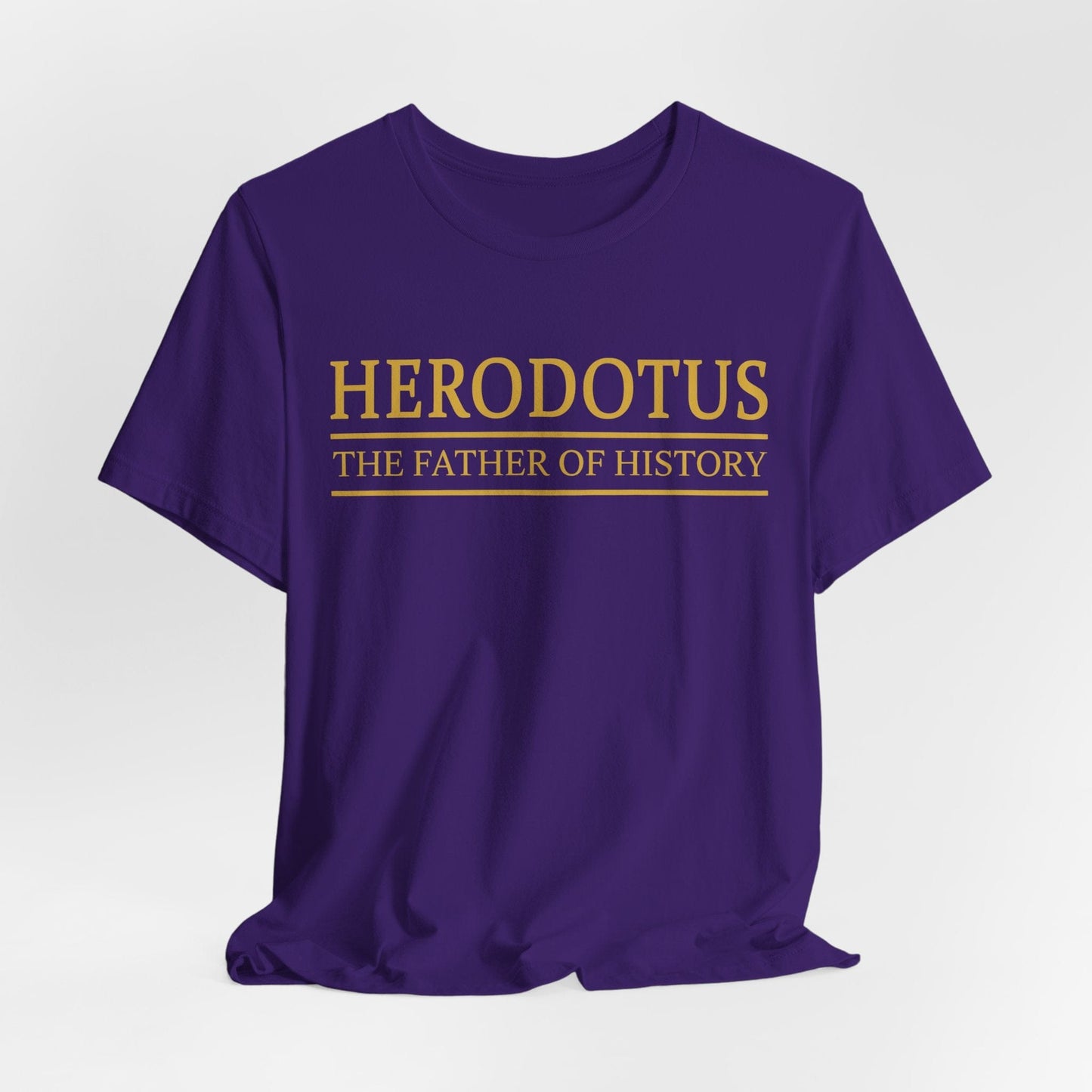 Team Purple / S Herodotus Father of History T-Shirt