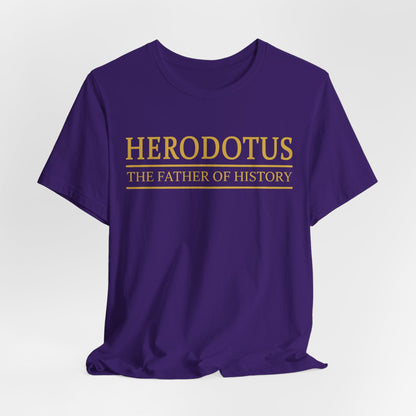 Team Purple / S Herodotus Father of History T-Shirt
