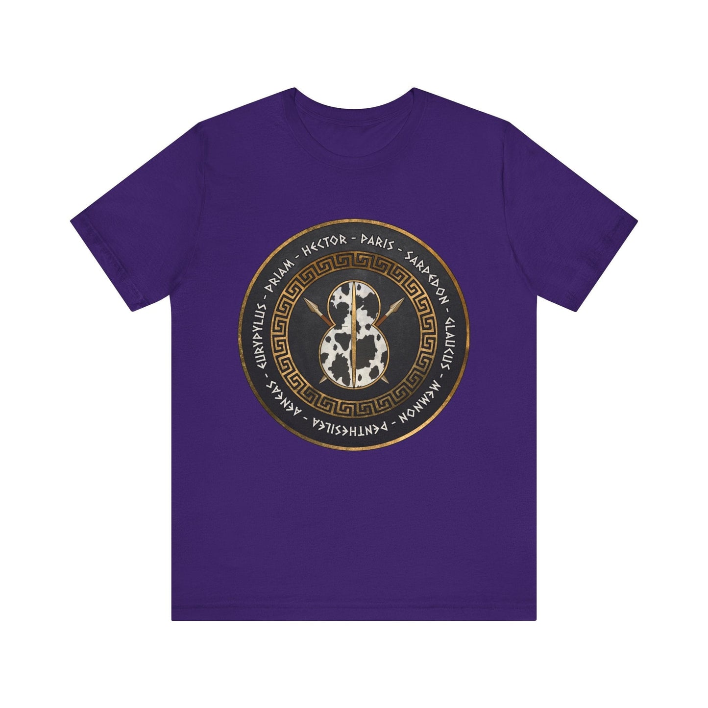Team Purple / S Heroes of Troy - Trojan War T-shirt