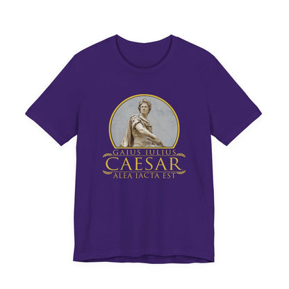 Team Purple / S Julius Caesar Quote Alea Iacta Est - The Die is Cast T-Shirt