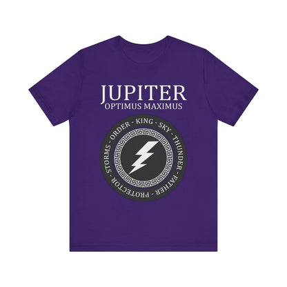 Team Purple / S Jupiter Optimus Maximus - Ancient Roman God T-Shirt