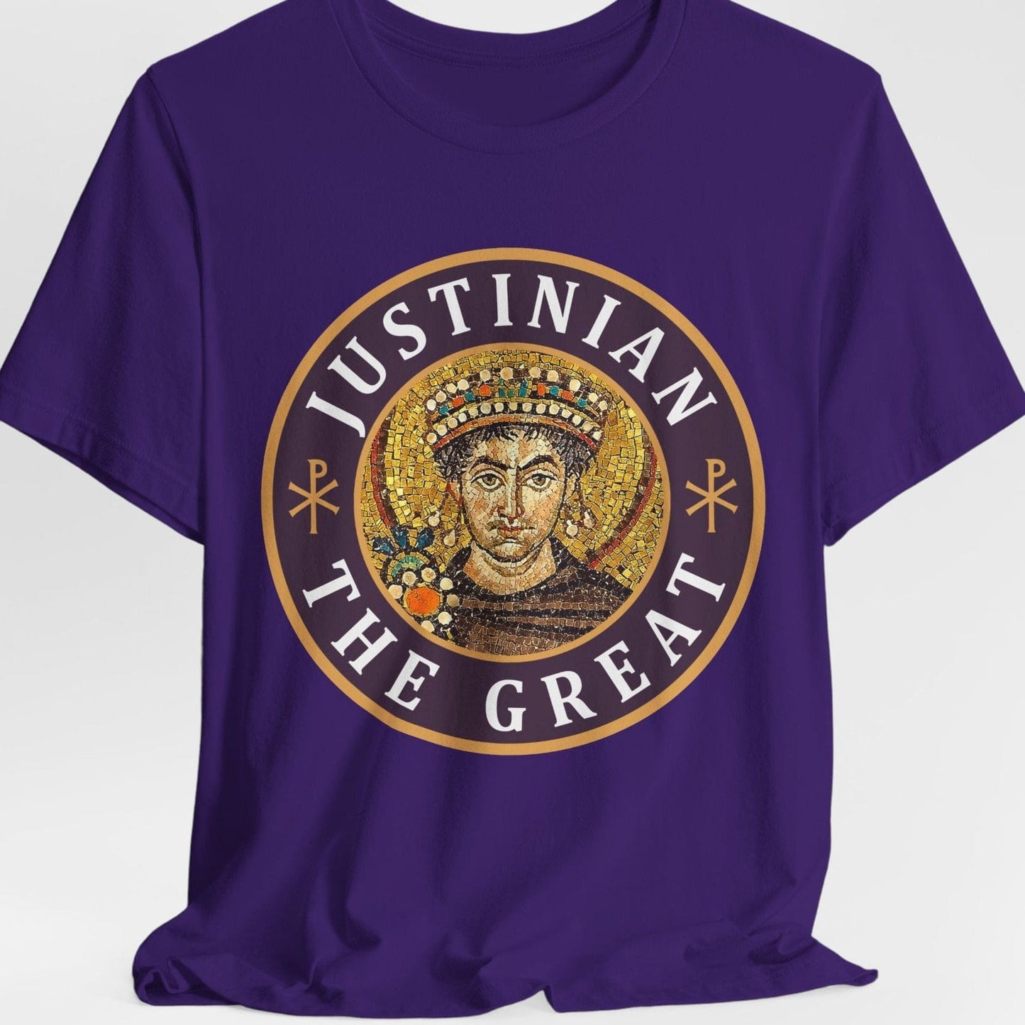 Team Purple / S Justinian the Great Byzantine Emperor T-Shirt