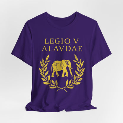 Team Purple / S Legio V Alaudae - Roman Legion T-Shirt
