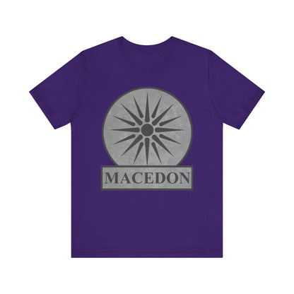 Team Purple / S Macedon Symbol of Ancient Macedonia T-Shirt