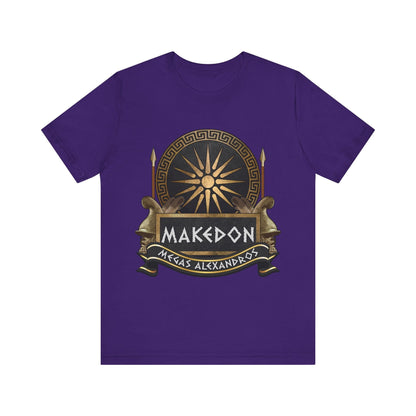 Team Purple / S Makedon Alexander the Great - Megas Alexandros T-Shirt