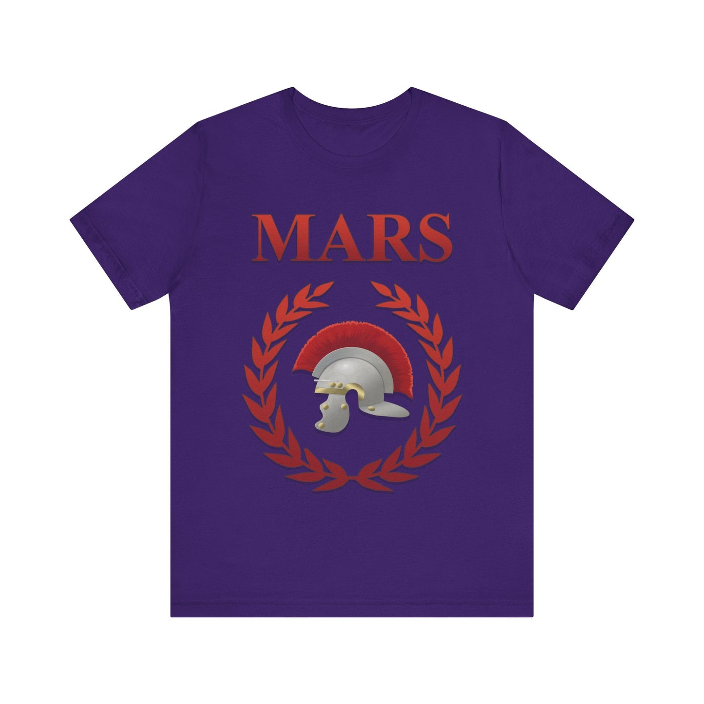 Team Purple / S Mars Ancient Roman God of War T-shirt
