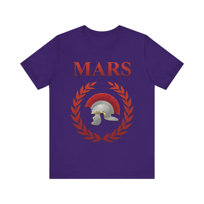 Team Purple / S Mars Ancient Roman God of War T-shirt