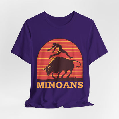 Team Purple / S Minoans Bull Leaping T-Shirt