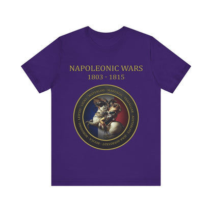 Team Purple / S Napoleonic Wars - Battles of Napoleon Bonaparte T-Shirt