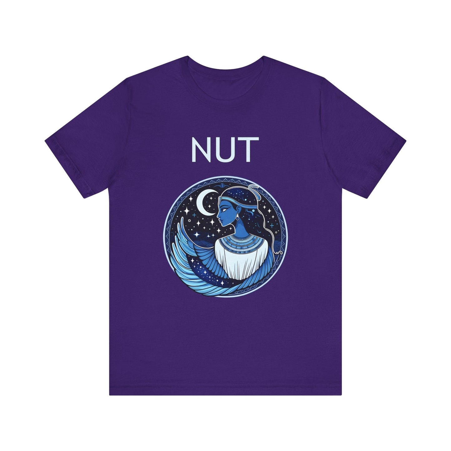 Team Purple / S Nut Egyptian Goddess of Night T-Shirt