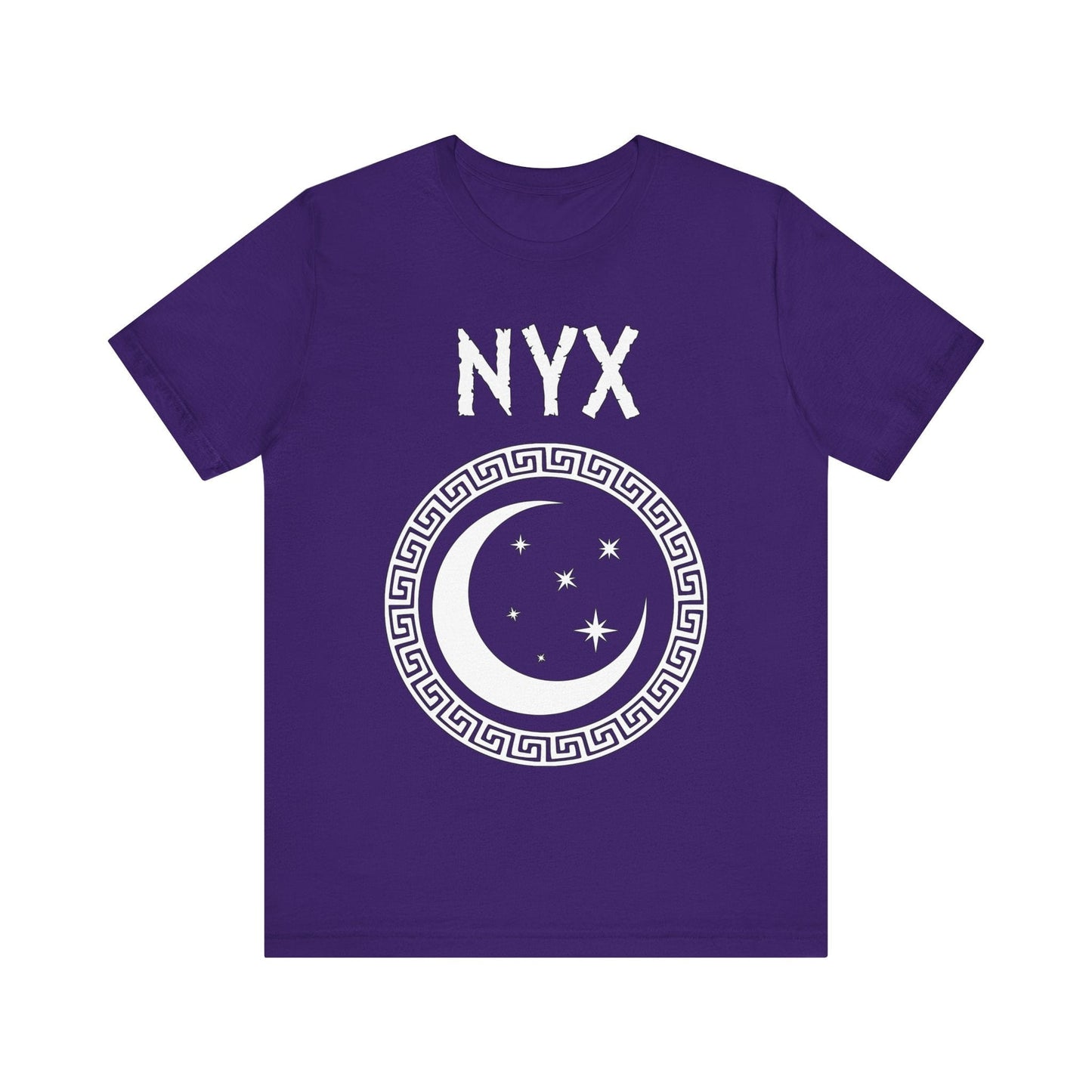 Team Purple / S Nyx Greek Goddess of Night Symbol T-shirt
