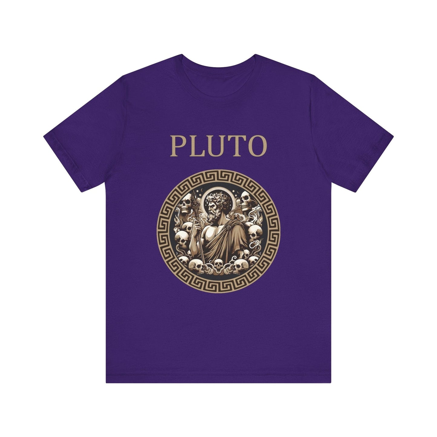 Team Purple / S Pluto Roman God of the Dead and Underworld T-Shirt