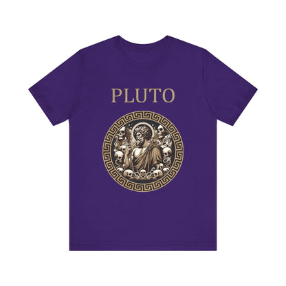 Team Purple / S Pluto Roman God of the Dead and Underworld T-Shirt