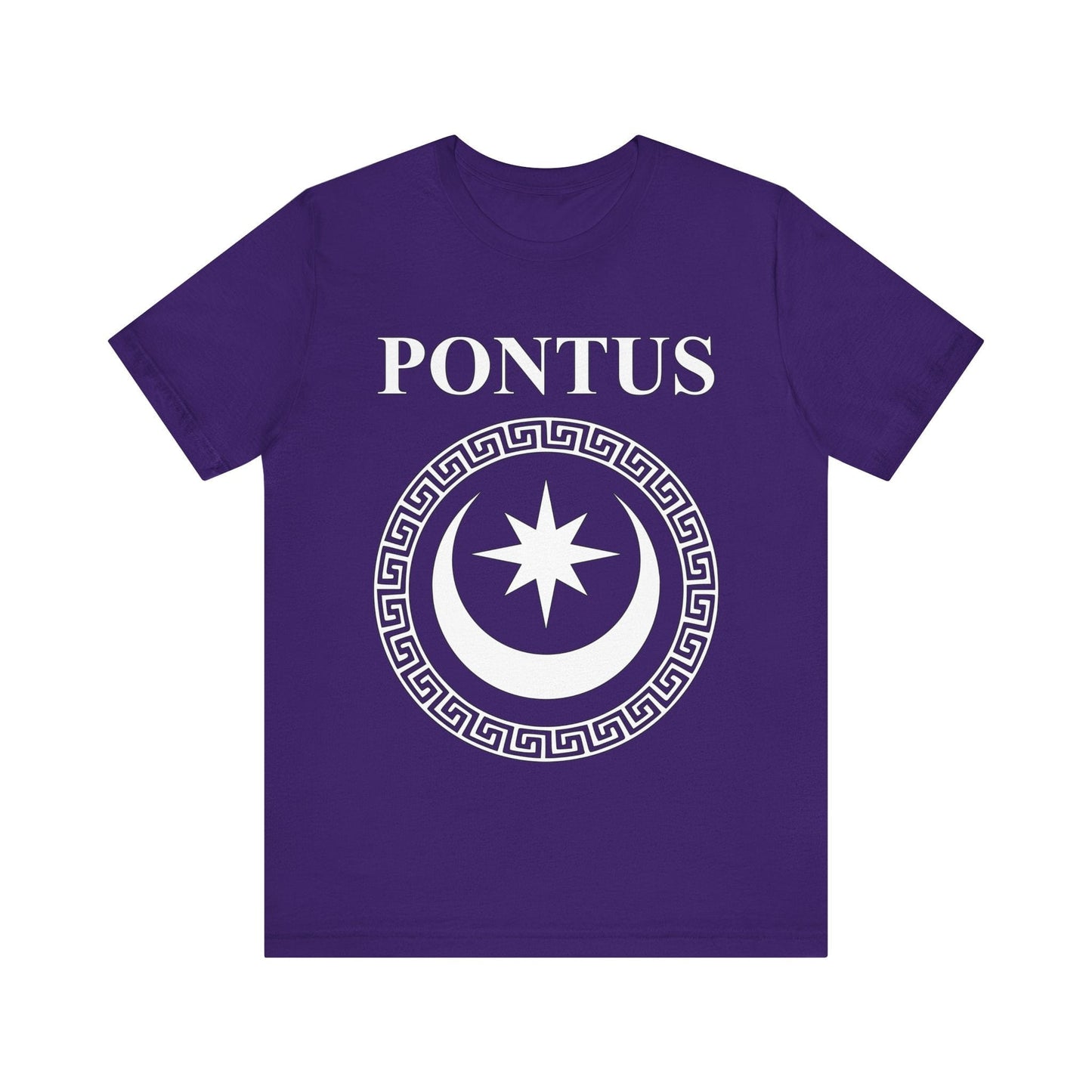 Team Purple / S Pontus Ancient Kingdom Mithridates Symbol T-shirt